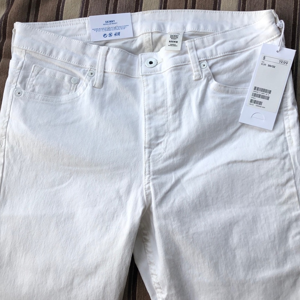 White jeans